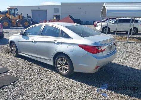 2014 Hyundai Sonata Gls from USA, damaged, VIN 5NPEB4AC4EH867153